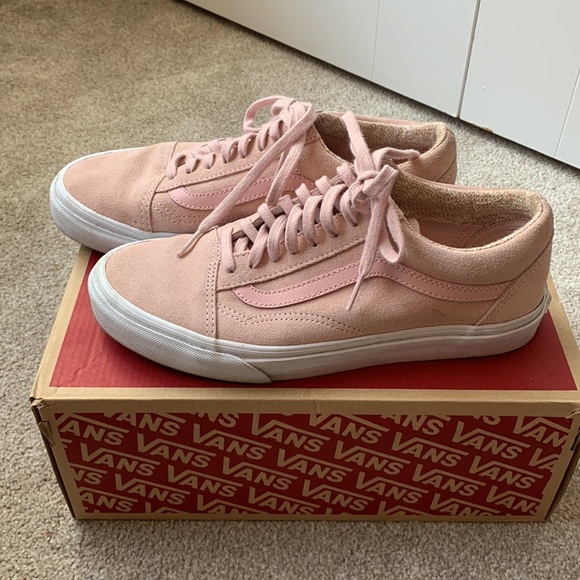 Women’s Light Pink Old Skool Vans - Picture 2 of 6